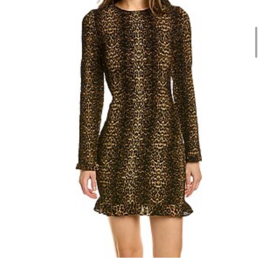 Kooples leopard mini dress